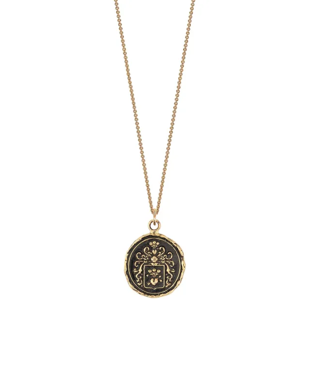 True Love 14k Gold Talisman sold by Blue Ruby
