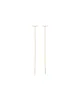 Thin Bar Threader Earrings sold by Blue Ruby