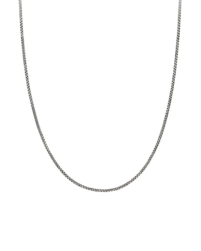 Fine Round Box Chain sold by Blue Ruby