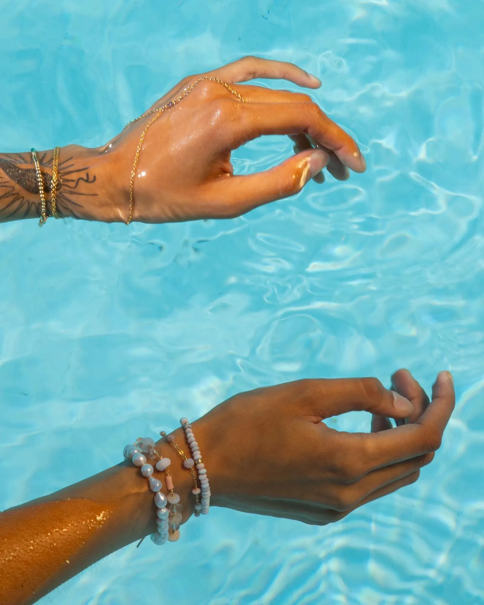 Mixed Shape Stone Bracelet sold by Blue Ruby product image thumbnail 3