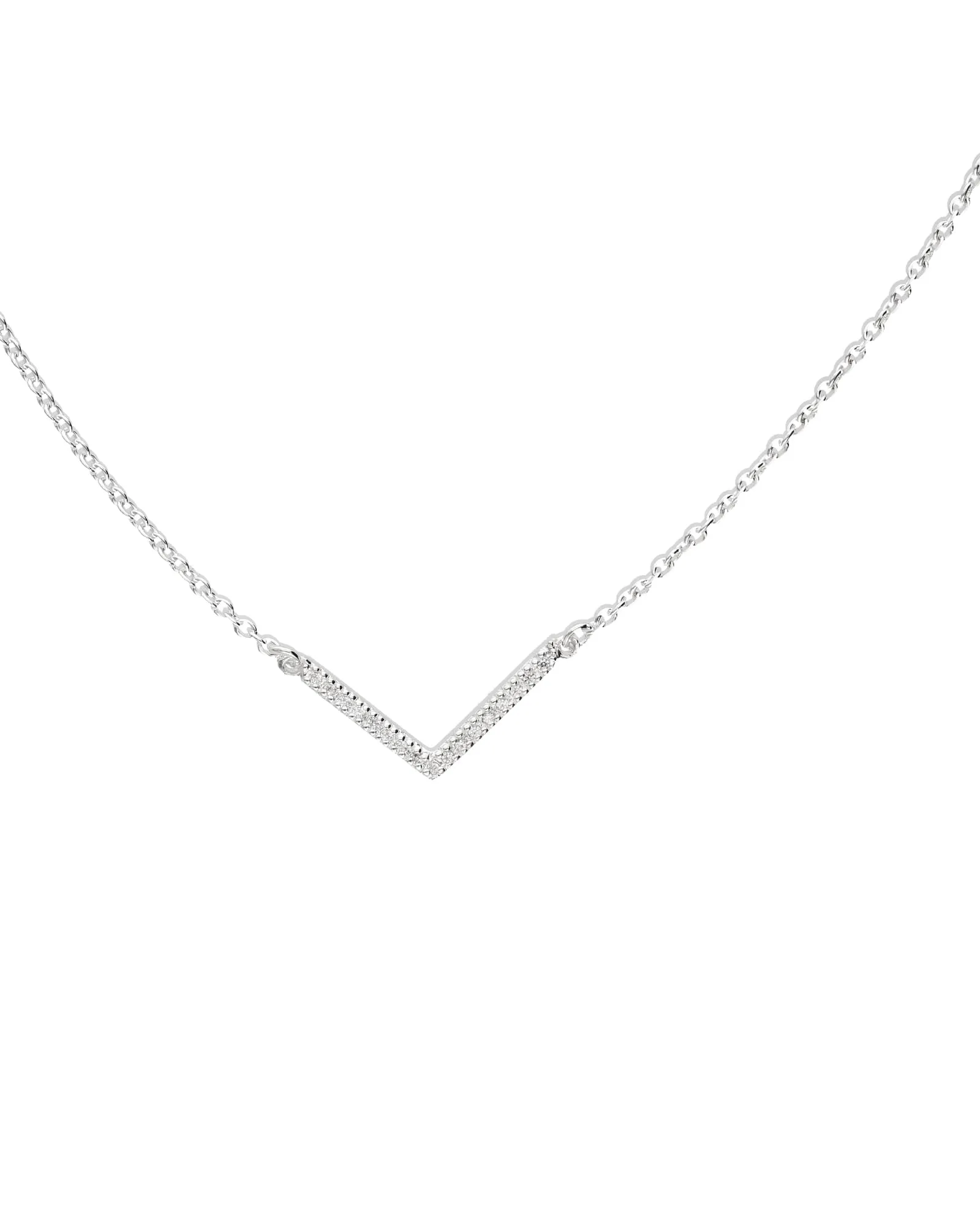 Pavé Chevron Necklace sold by Blue Ruby product image thumbnail 3