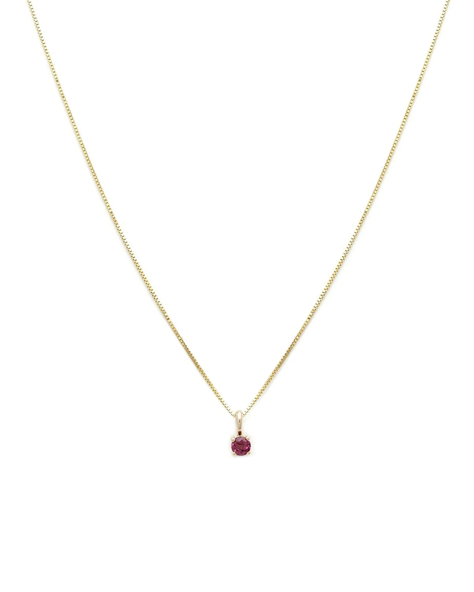 Birthstone Necklace sold by Blue Ruby