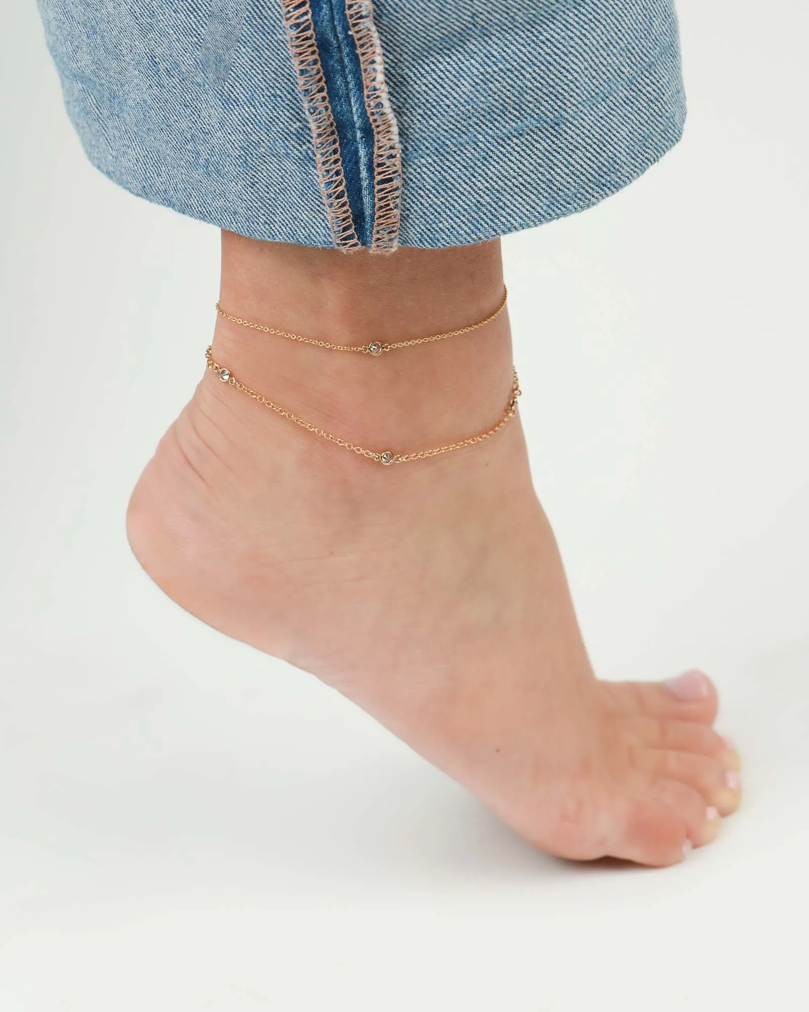 CZ Anklet sold by Blue Ruby product image thumbnail 3