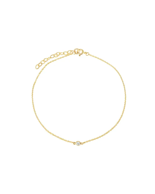 CZ Anklet sold by Blue Ruby