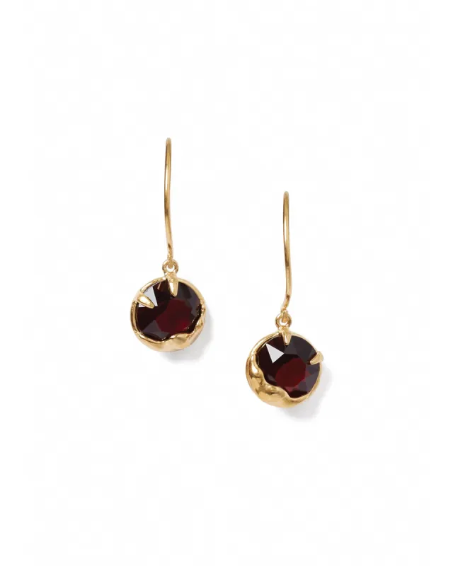 January Birthstone Earrings sold by Blue Ruby