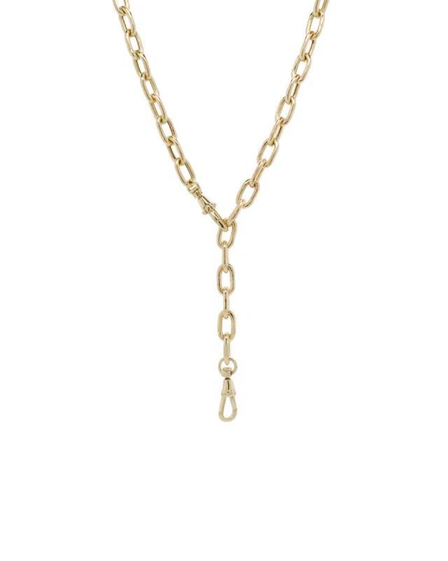 Square Oval Chain Necklace | XL sold by Blue Ruby