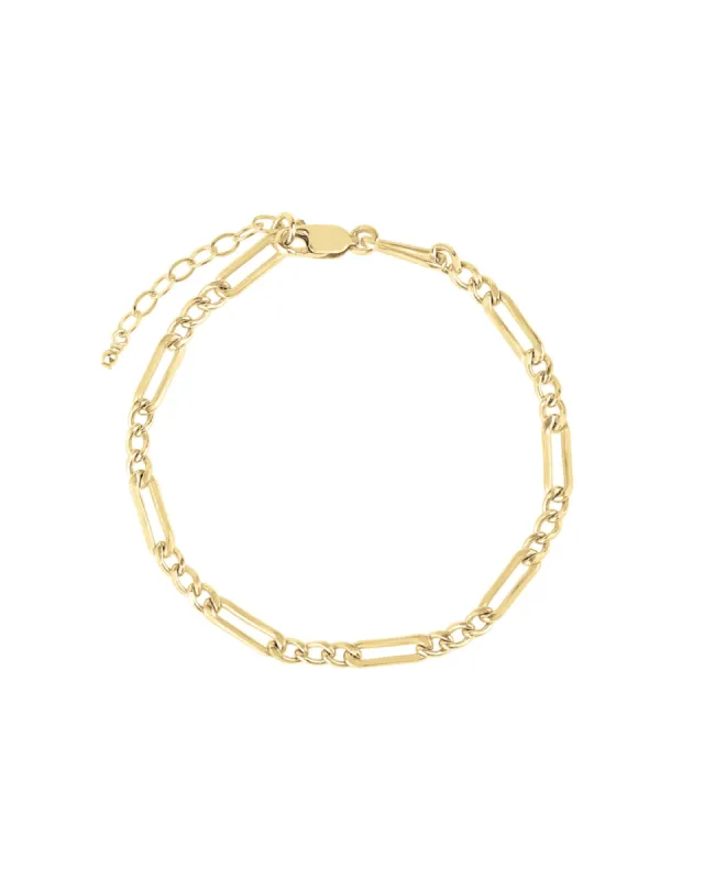 Figaro Chain Bracelet I XL sold by Blue Ruby