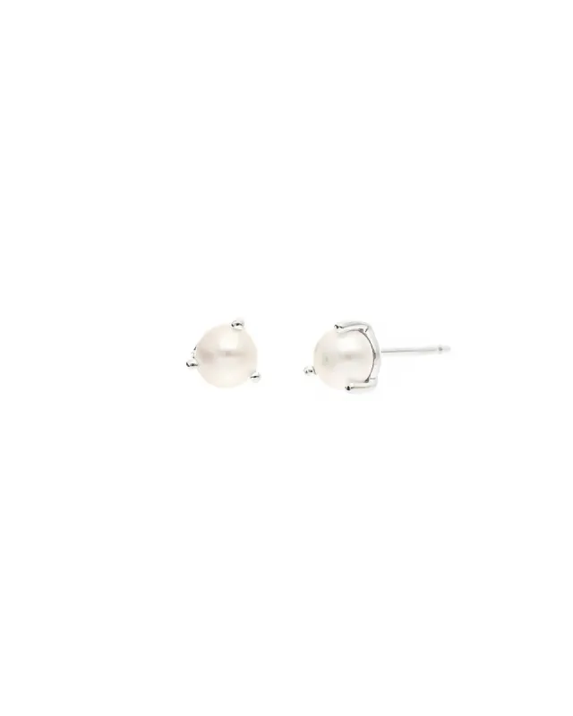 Pearl Studs I 4mm sold by Blue Ruby