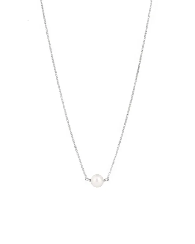 Pearl East-West Necklace sold by Blue Ruby