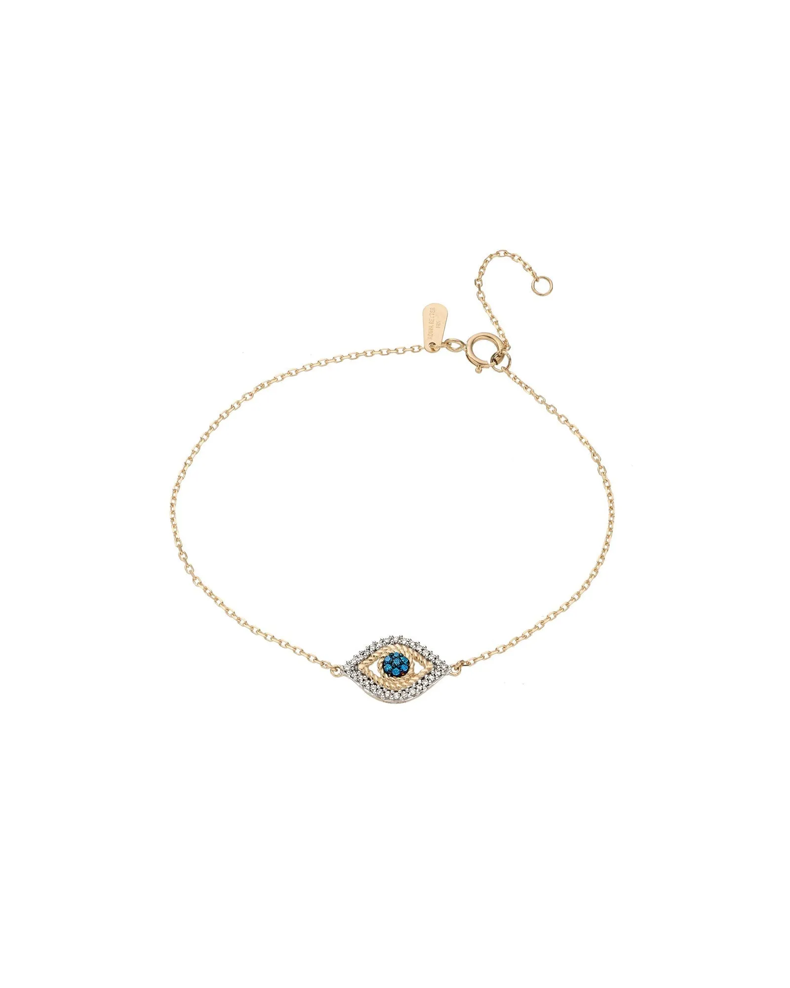 Pavé Evil Eye Bracelet sold by Blue Ruby