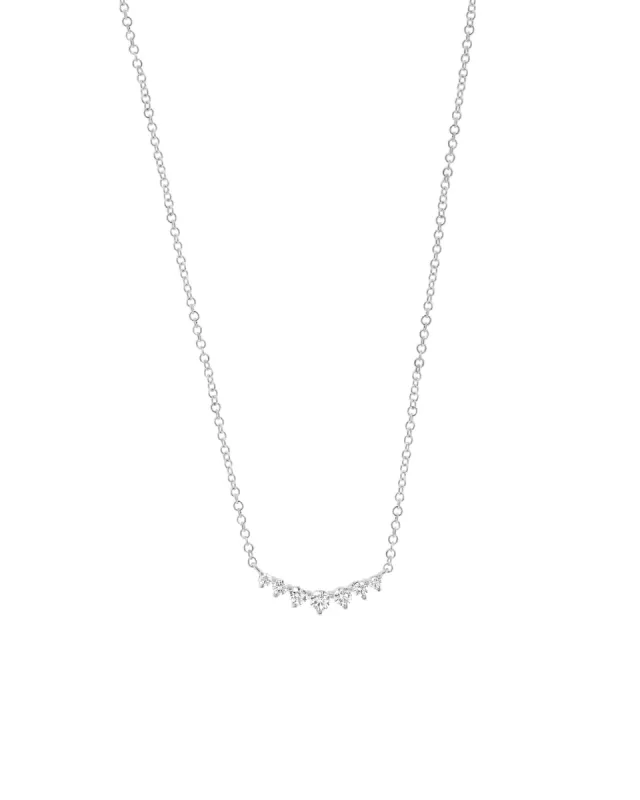 Gradual Round CZ Necklace sold by Blue Ruby