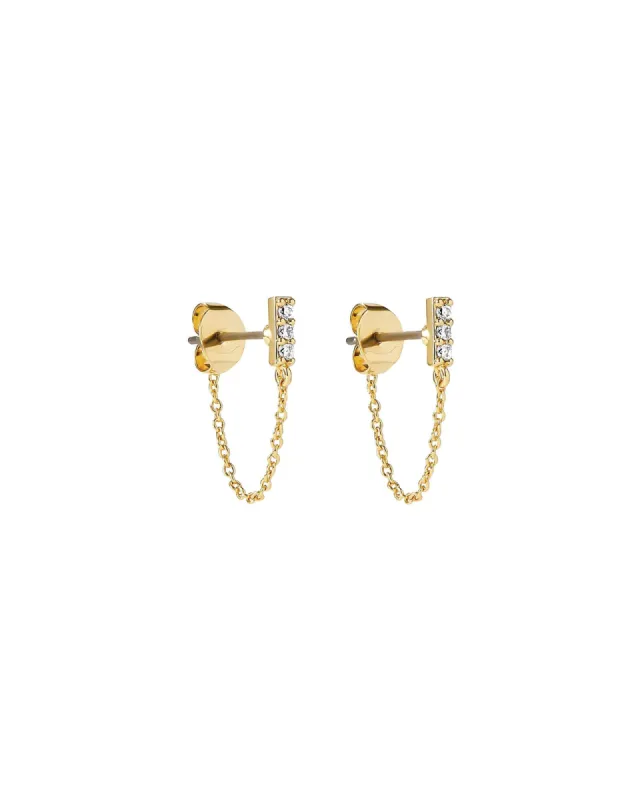 Chain Loop Studs sold by Blue Ruby