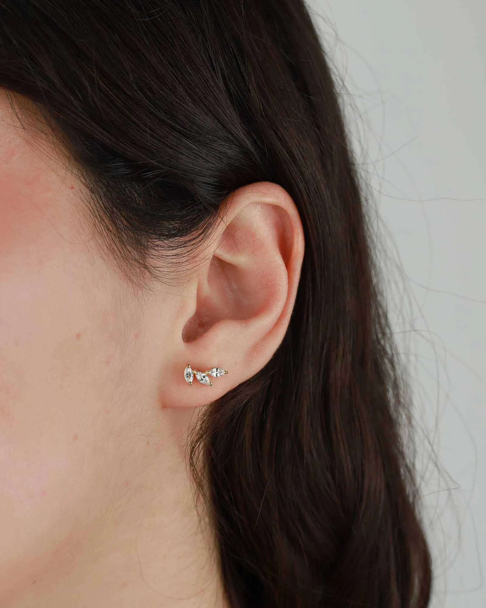 Mini Marquise Stud sold by Blue Ruby product image thumbnail 2