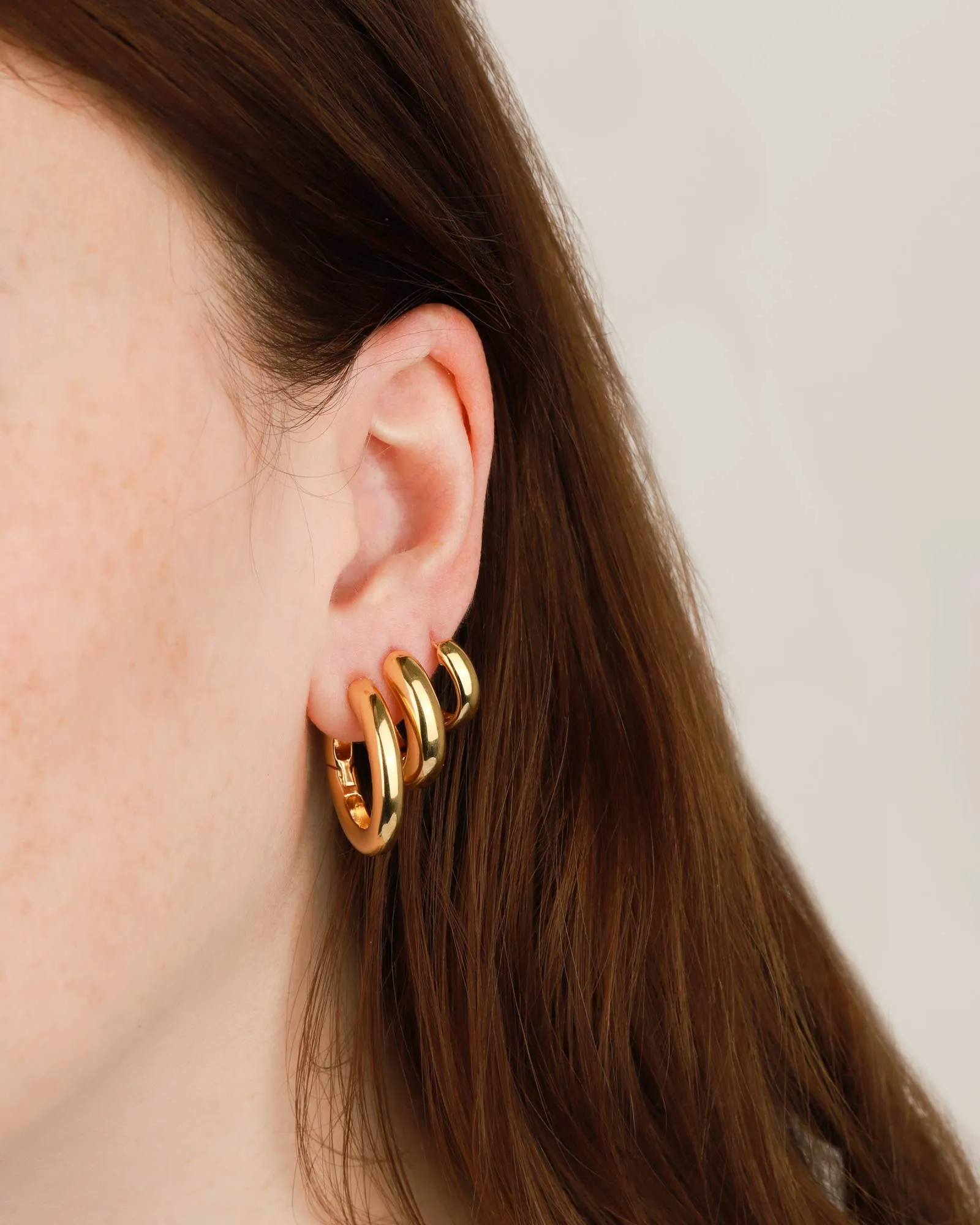 Tube Hoops | 23mm sold by Blue Ruby product image thumbnail 2