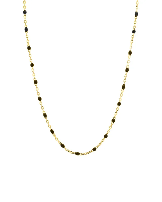 Enamel Beaded Chain Necklace sold by Blue Ruby