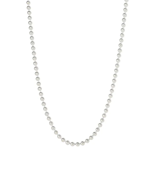 Ball Chain Necklace | 2.5mm sold by Blue Ruby