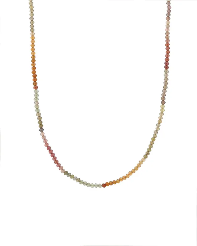 Mixed Stone Beaded Necklace sold by Blue Ruby