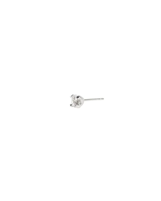Prong 3mm CZ Stud sold by Blue Ruby
