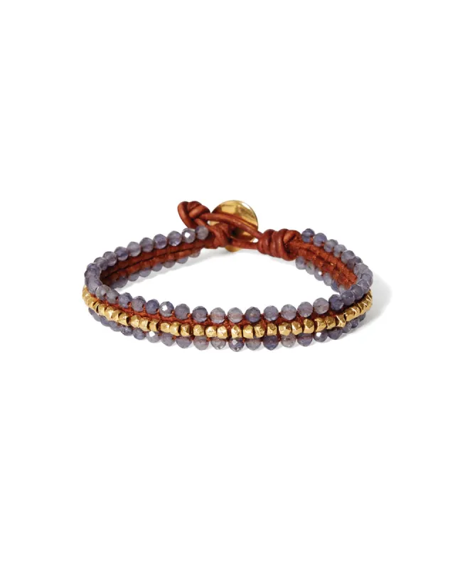 Koa Cuff Wrap Bracelet sold by Blue Ruby