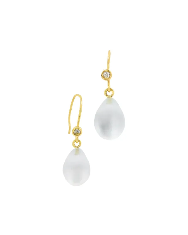 Lucite Teardrop Earrings sold by Blue Ruby