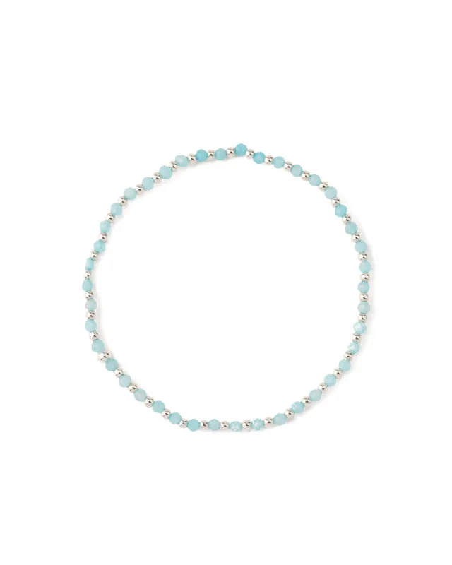 Mixed Beaded Stone Bracelet | 2mm sold by Blue Ruby