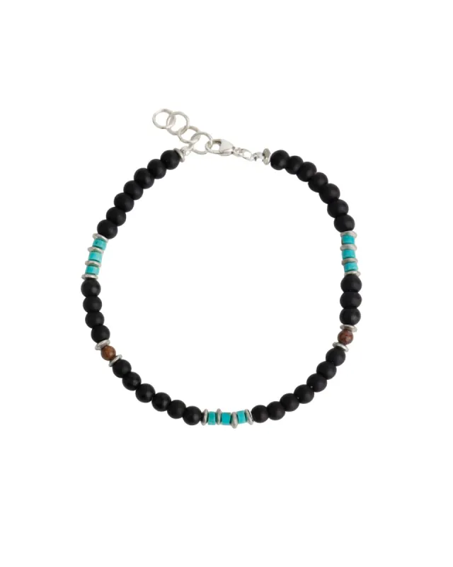 Mixed Gumba Stone Bracelet | 4mm sold by Blue Ruby