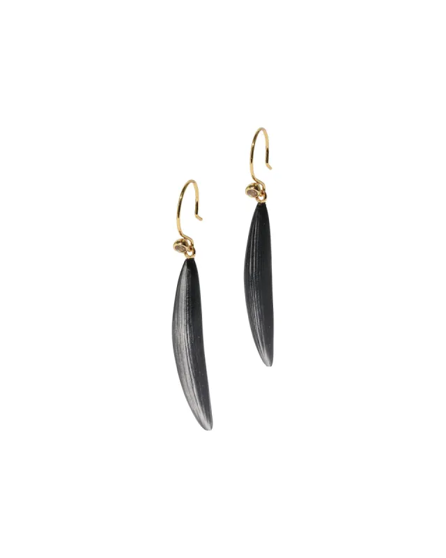 Lucite Sliver Wire Earrings sold by Blue Ruby