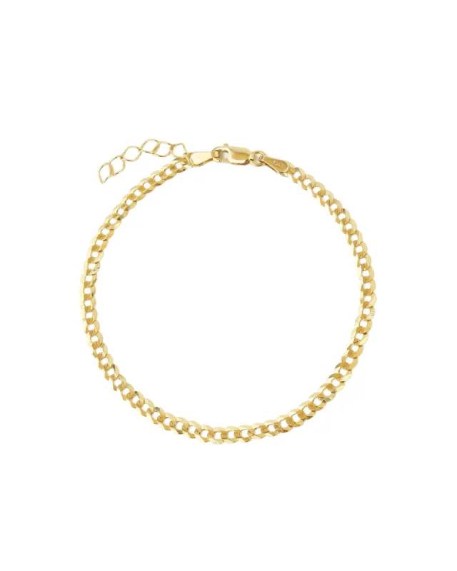 Curb Chain Bracelet sold by Blue Ruby