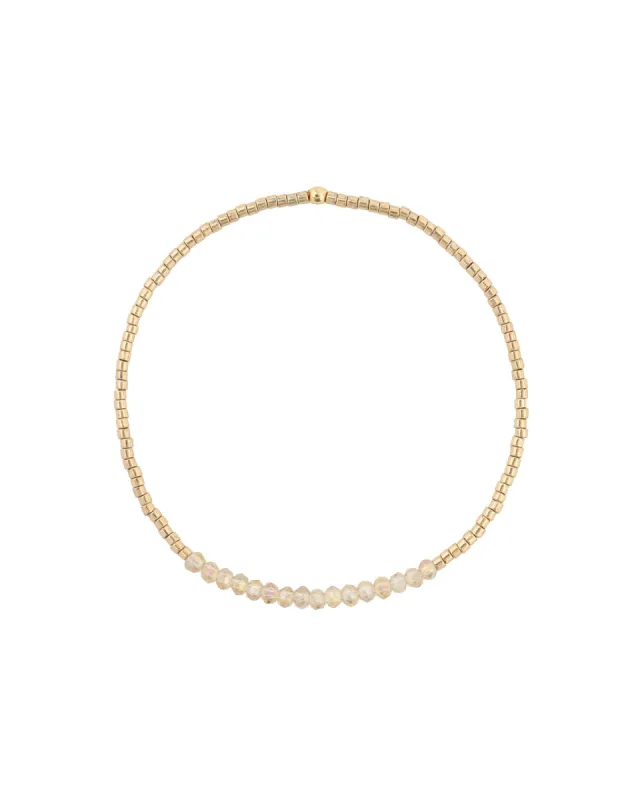 Miyuki Crystal Beaded Bracelet sold by Blue Ruby