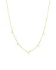 5 Floating CZ Necklace sold by Blue Ruby