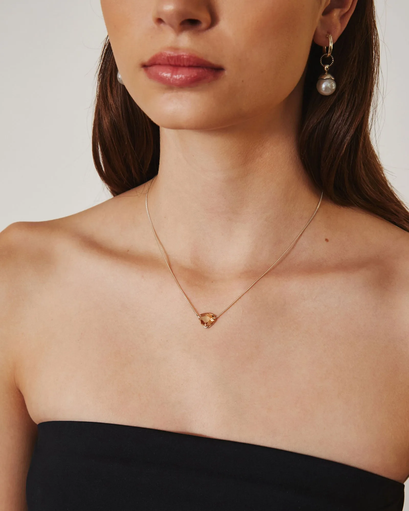 Teardrop Crystal Necklace sold by Blue Ruby product image thumbnail 2