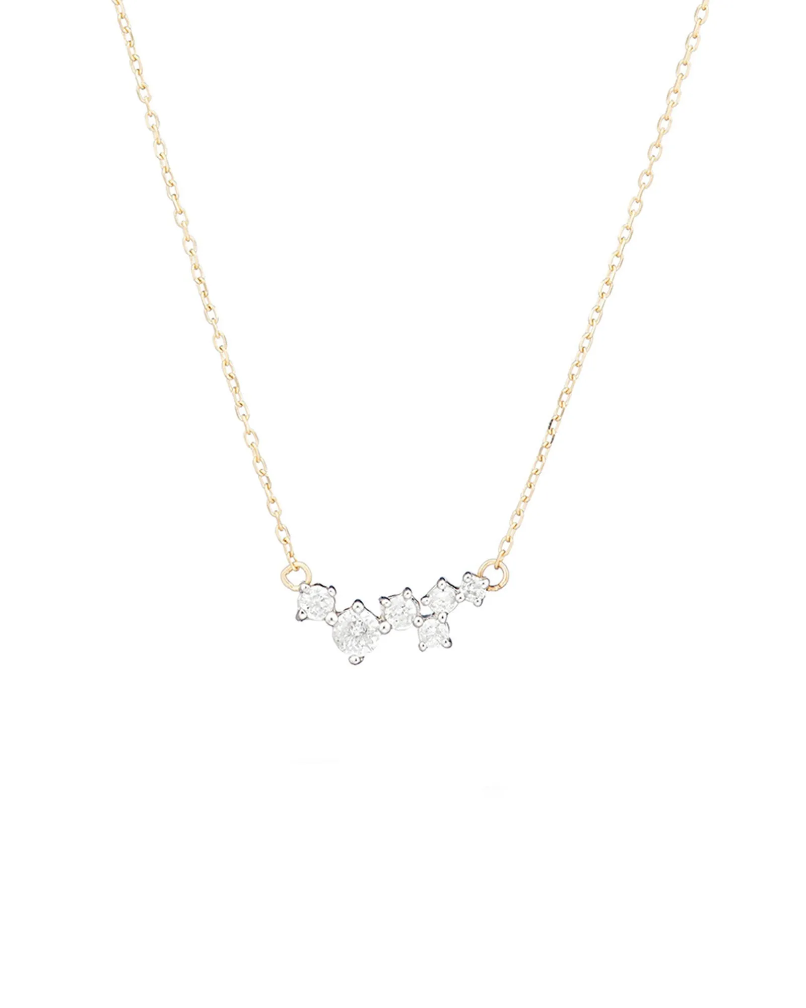 Scattered Diamond Necklace sold by Blue Ruby