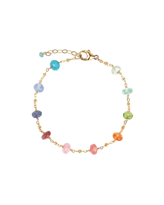 Multi Gemstone Satellite Bracelet sold by Blue Ruby
