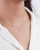 Pavé Moon Necklace sold by Blue Ruby