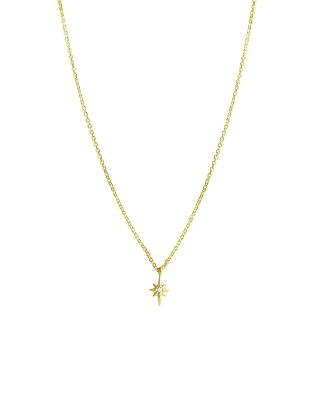 Starburst CZ Necklace sold by Blue Ruby