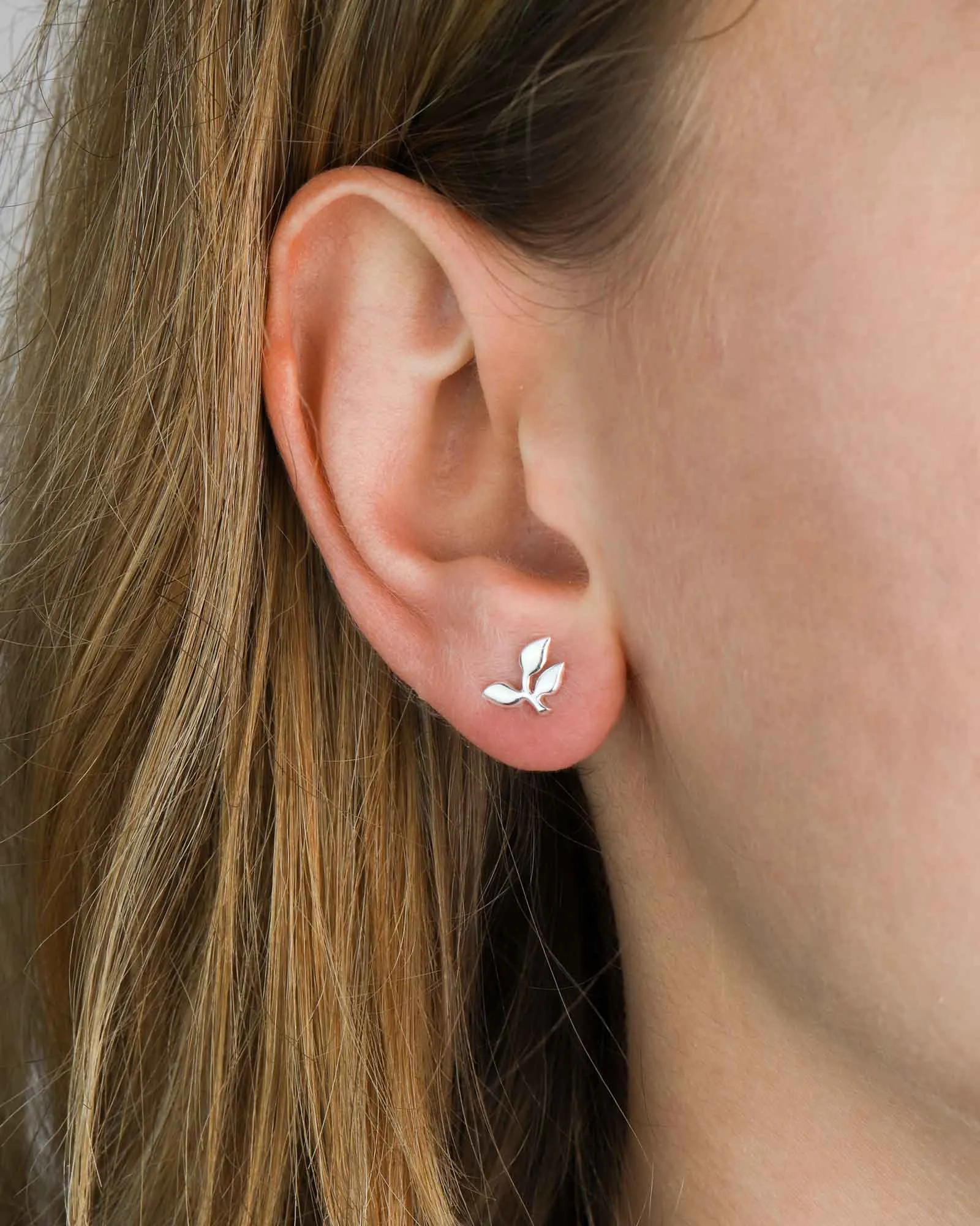 3 Leaf Studs sold by Blue Ruby product image thumbnail 2