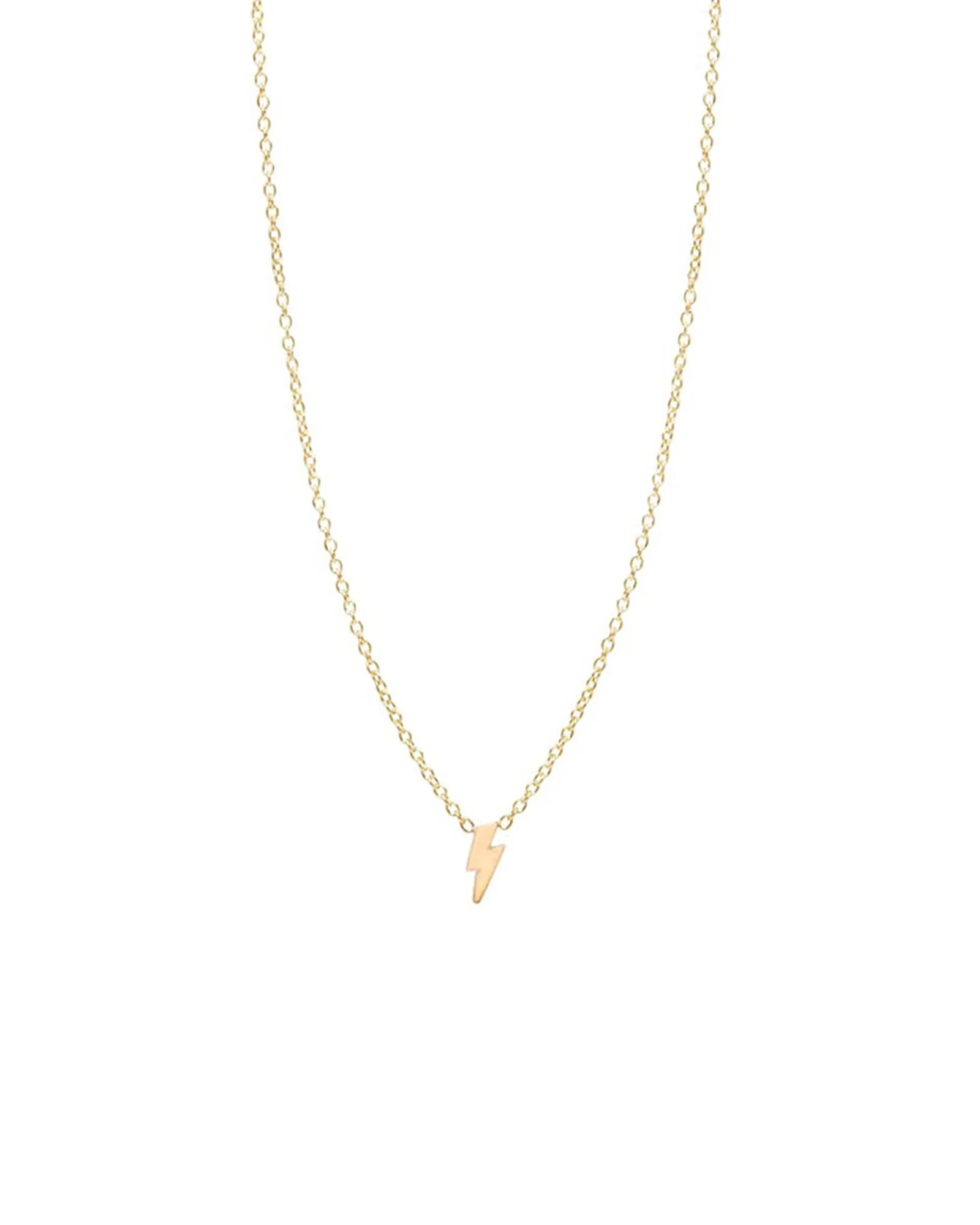 Itty Bitty Lightning Bolt Necklace sold by Blue Ruby