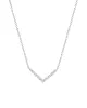 Tiny Pavé V Chevron Necklace sold by Blue Ruby