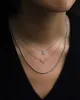 Tiny Pavé V Chevron Necklace sold by Blue Ruby