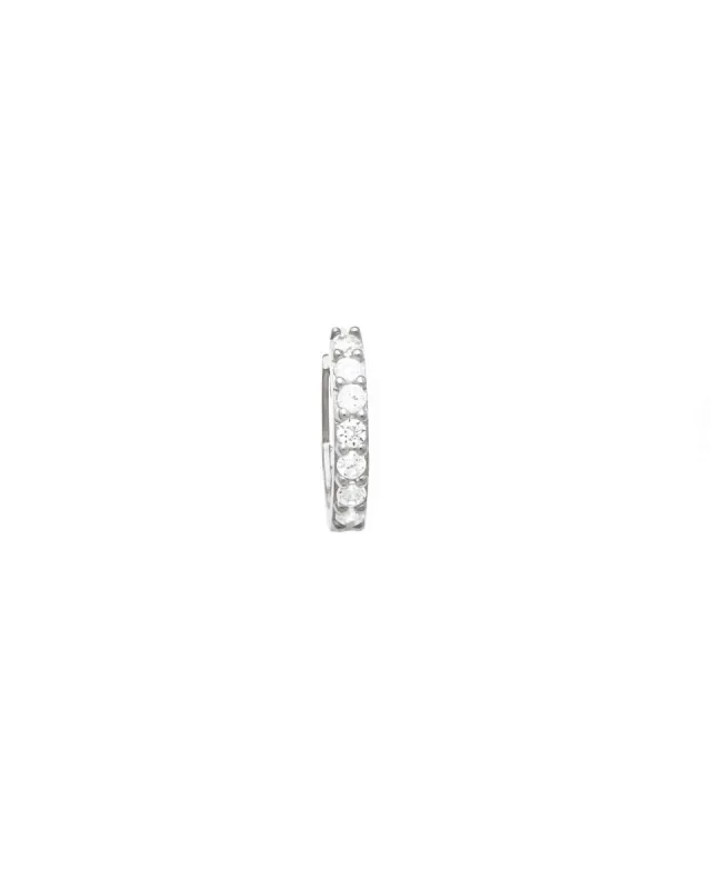 Pavé Huggie | 11mm sold by Blue Ruby