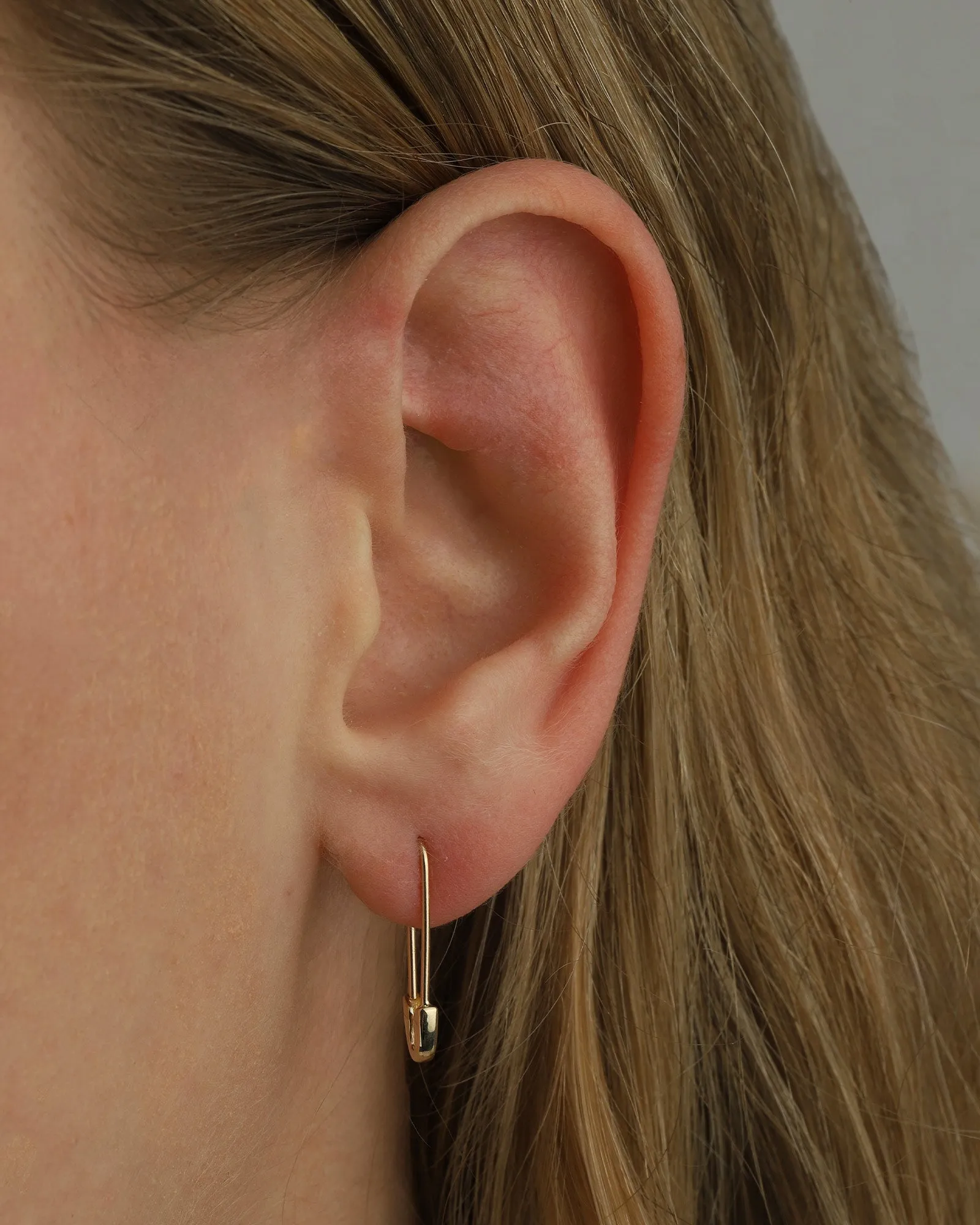 Safety Pin Earrings sold by Blue Ruby product image thumbnail 2