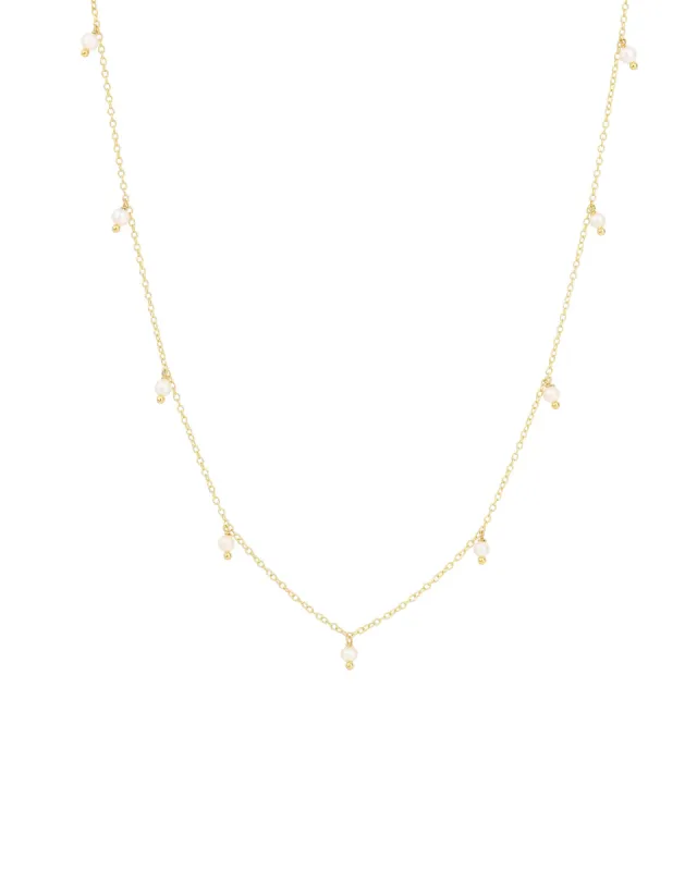 Multi Pearl Drop Necklace sold by Blue Ruby