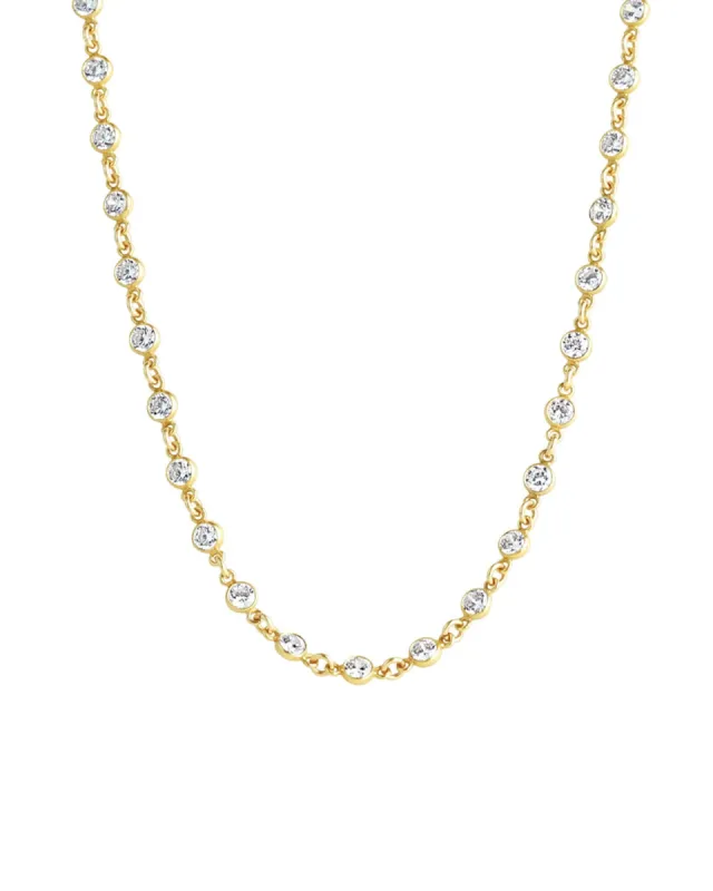 Tennis Necklace sold by Blue Ruby