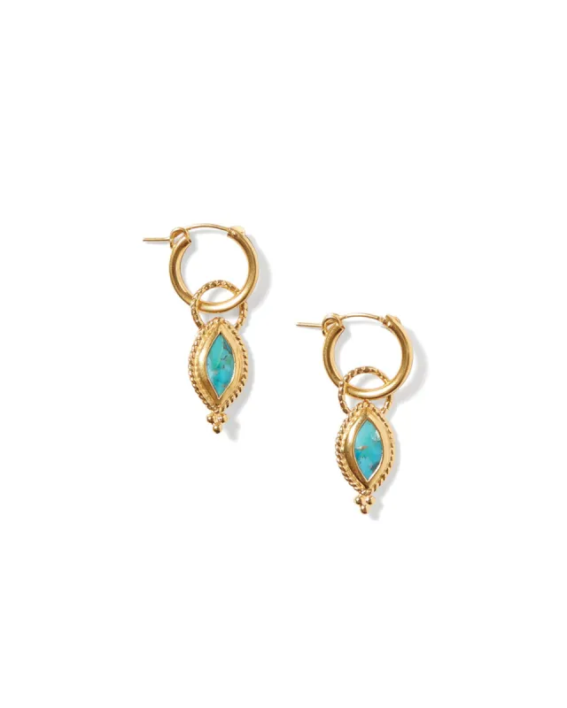 Tavi Hoop Earrings sold by Blue Ruby