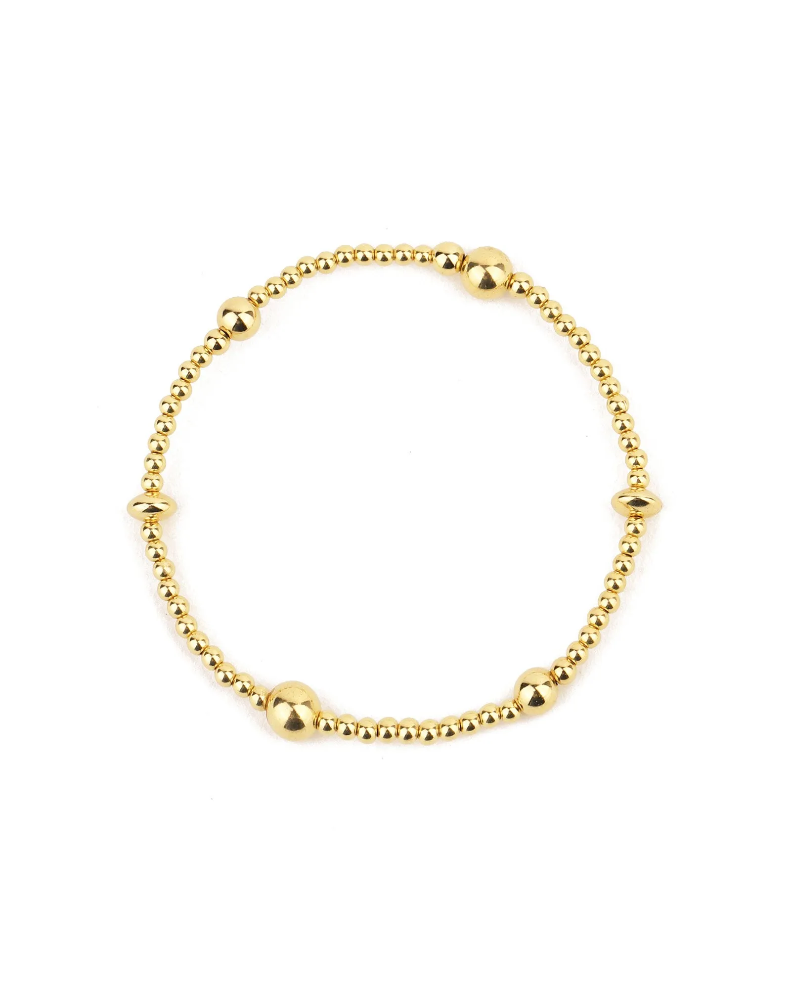 Mixed Shape Beaded Bracelet | 2.5mm sold by Blue Ruby