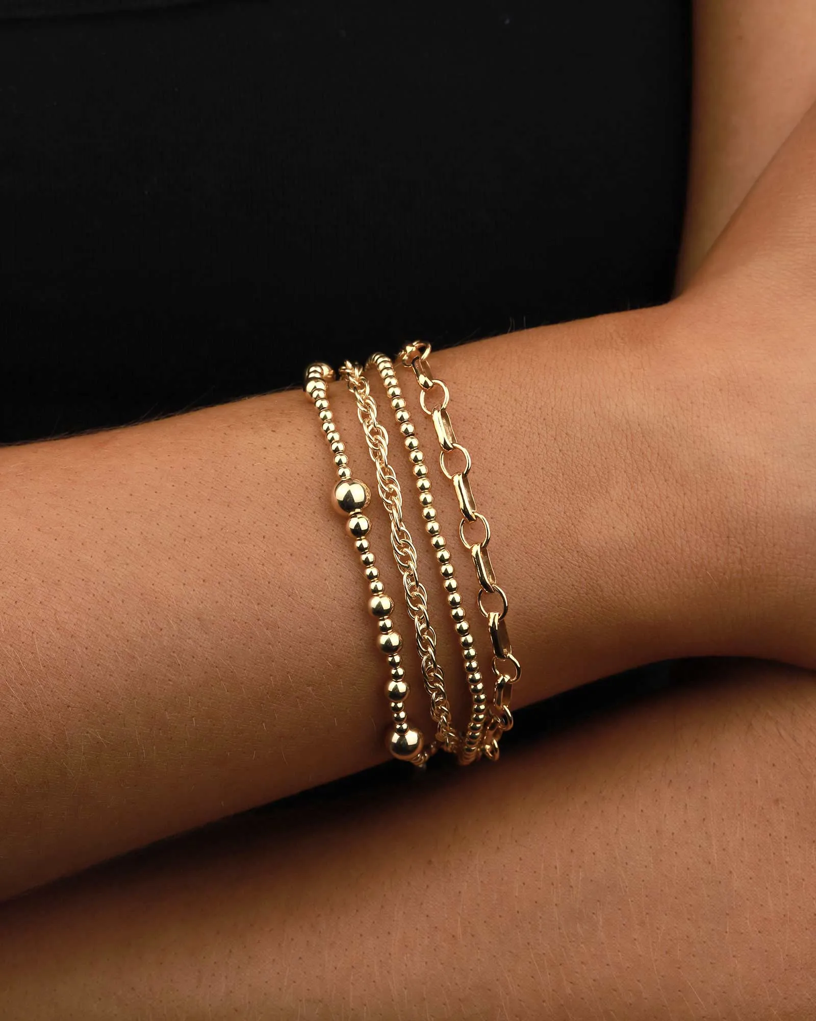 2.5mm Beaded Bracelet sold by Blue Ruby product image thumbnail 2