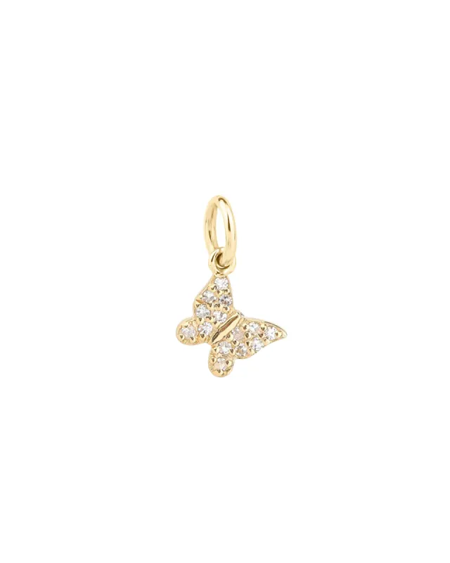 Butterfly Diamond Charm sold by Blue Ruby