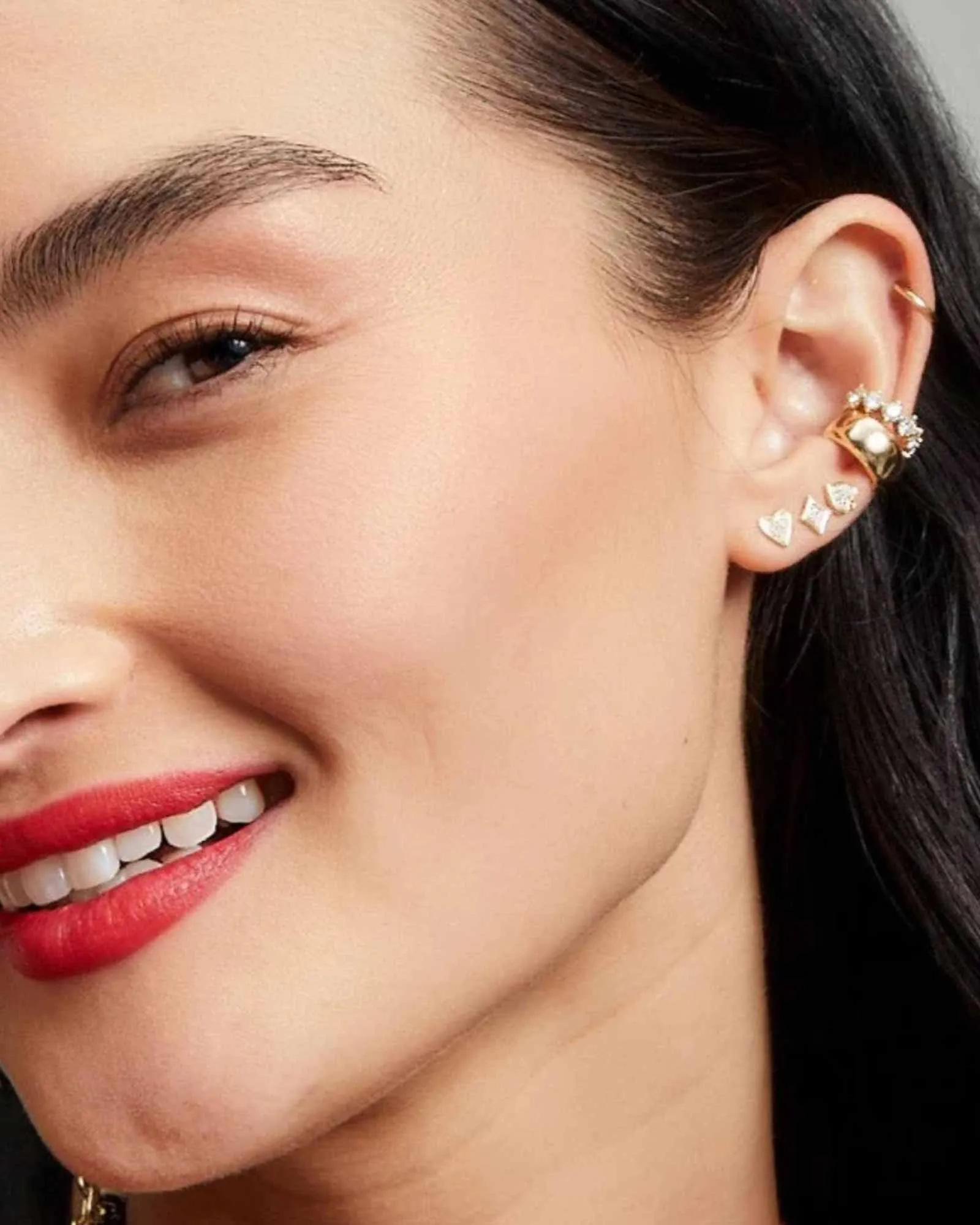 Make Your Move Pavé Heart Studs sold by Blue Ruby product image thumbnail 2