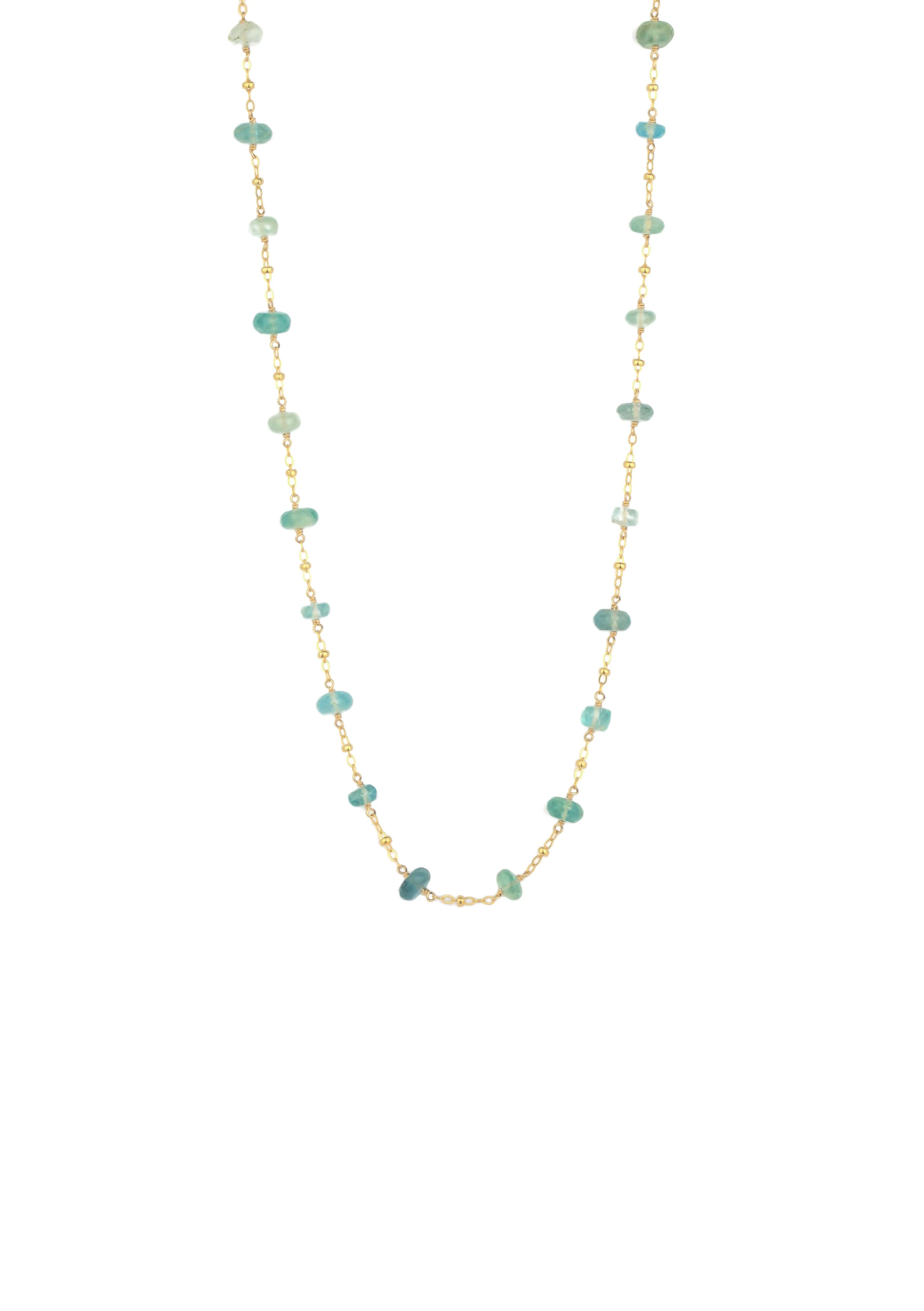 Mixed Stone Satellite Necklace sold by Blue Ruby product image thumbnail 3