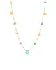 Mixed Teardrop Stone Satellite Necklace sold by Blue Ruby